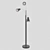 Modern Three-Point Floor Lamp 3D model small image 1