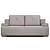 Sao Paulo Velvet Light Gray Sofa 3D model small image 1