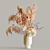 Everlasting Elegance: Dried Plant Bouquet 3D model small image 1