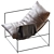 Stylish Sierra Chair for Perfect Comfort 3D model small image 2