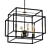 Elegant Candle-Style Chandelier: Dewees 4 3D model small image 1