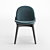 Elegant Porada Lip Dining Chair 3D model small image 2