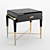 Sleek Spear Side Table 3D model small image 1