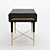 Sleek Spear Side Table 3D model small image 3