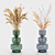 Elegance in Glass: Set of Vases 3D model small image 1