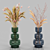 Elegance in Glass: Set of Vases 3D model small image 3