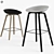 Adjustable Hay Barstool & Counter Stool 3D model small image 8