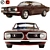 Classic 1968 Plymouth Barracuda 3D model small image 1