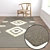 Luxury Carpet Set: High-Quality Textures for Stunning Renders 3D model small image 5