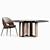 Visionnaire Kylo Dining Set: Stylish & Functional 3D model small image 3