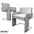 Odisseia Modern Designer Chair 3D model small image 3