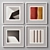 Multi-Color Picture Frame Set 3D model small image 1