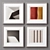 Multi-Color Picture Frame Set 3D model small image 8