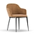 Elegant Ergo Chair 3D model small image 3