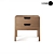 Infinity Collection OM Bedside Table: Stylish and Functional 3D model small image 2