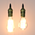 Retro Edison Lamp: Vintage E27 Socket 3D model small image 2