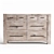 Weathered Oak Chest of Drawers 3D model small image 2