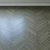 Elegant French Oak Chevron Parquet 3D model small image 3