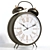 Vintage Retro Alarm Clock 3D model small image 1