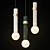 Elegant Pendant Lighting: Lampatron MERCY 3D model small image 2