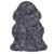 Modern Dark Gray Shag Rug 3D model small image 2