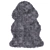 Modern Dark Gray Shag Rug 3D model small image 7
