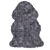 Modern Dark Gray Shag Rug 3D model small image 12