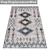 High-Quality Carpets Set 3D model small image 3