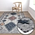 High-Quality Carpets Set 3D model small image 5