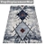 Luxury Set of 3 Carpets 3D model small image 3