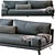 Modern and Sleek IAN Sofa 3D model small image 10