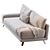 Modern and Sleek IAN Sofa 3D model small image 11