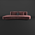 Modern Vray Sofa Design 3D model small image 2