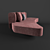 Modern Vray Sofa Design 3D model small image 3