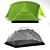Mongar II: Ultralight Waterproof Tent 3D model small image 2