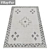 Luxury Carpet Set: Premium Quality Rugs 3D model small image 2