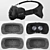 HTC Vive VR Helmet with Controllers 3D model small image 4