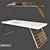 Modern Sled Coffee Table | Ivy Bronx Hoffman 3D model small image 1