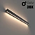 Sleek Luminance Wall Fixture 3D model small image 1