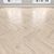 Oak Parquet: Herringbone, Linear & Chevron 3D model small image 3