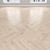 Oak Parquet: Herringbone, Linear & Chevron 3D model small image 4