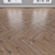 Oak Parquet: Herringbone, Linear & Chevron 3D model small image 3