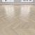 Parquet Oak: Herringbone, Linear, Chevron 3D model small image 4