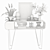 Elegant 6-Piece Decor Set 3D model small image 4