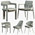 Butterfly Classic Dining Chairs: Mid-Century Elegance 3D model small image 3