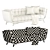 Elegant Emma Sofa: Modern Tuxedo Style 3D model small image 5