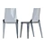 Sleek Mist Dining Chair: Elegant Acrylic Design 3D model small image 5