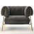 Tirella Swatch-Inspired Armchair 3D model small image 1