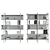 Modern Height Rack - Vray & Corona Engine 3D model small image 6