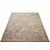 Arbora Wool Rug: Hand-Knotted Elegance 3D model small image 2